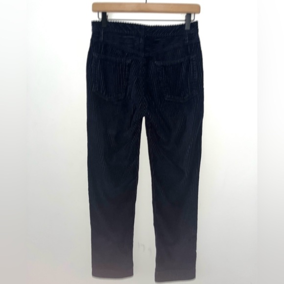 GRLFRND Helena Straight Leg Cropped Corduroy Pant Midnight Train size 25 - Picture 9 of 10